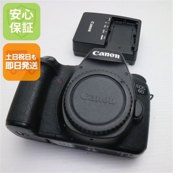 美品 EOS 6D ブラック ボディ 即日発送 デジ1 Canon デジタル