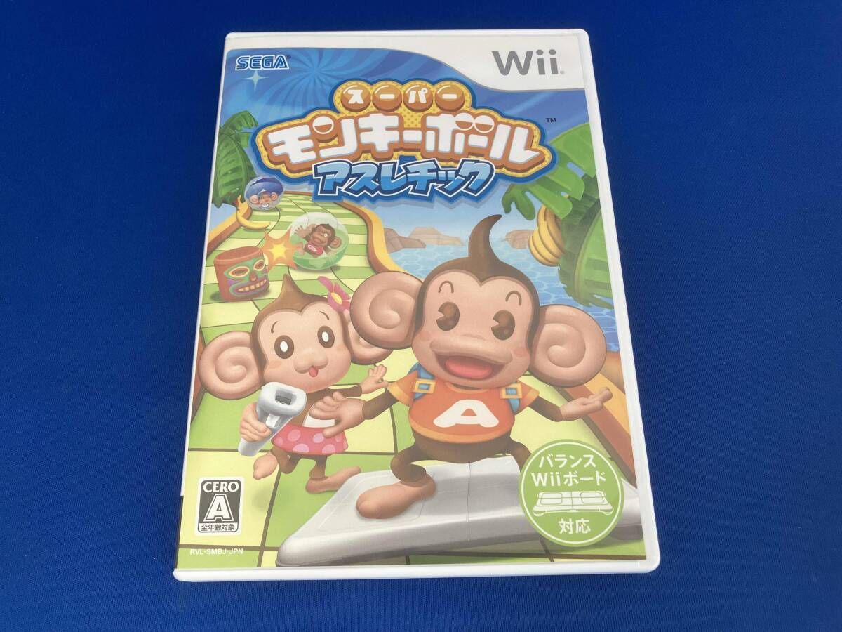 (未使用･未開封品)　スーパーモンキーボール アスレチック - Wii og8985z 動作未確認 Wii スーパーモンキーボール アスレチック - メルカリ
