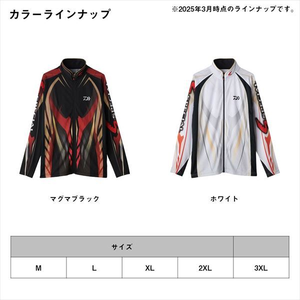 ダイワ ウェア DE-7225 スペシャルロングスリーブフルジップシャツ
