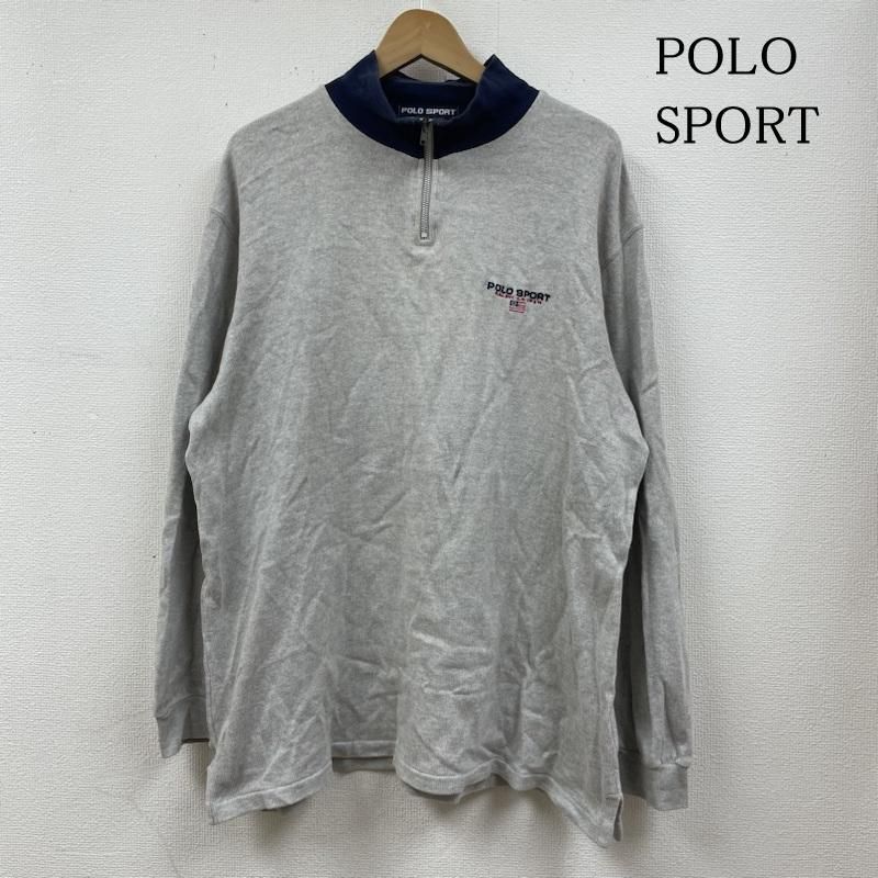 POLOSPORT ポロスポーツラルフローレン トレーナー 長袖 RALPH LAUREN 星条旗 ハーフジップ トレーナー ロゴ 刺繍 スウェット