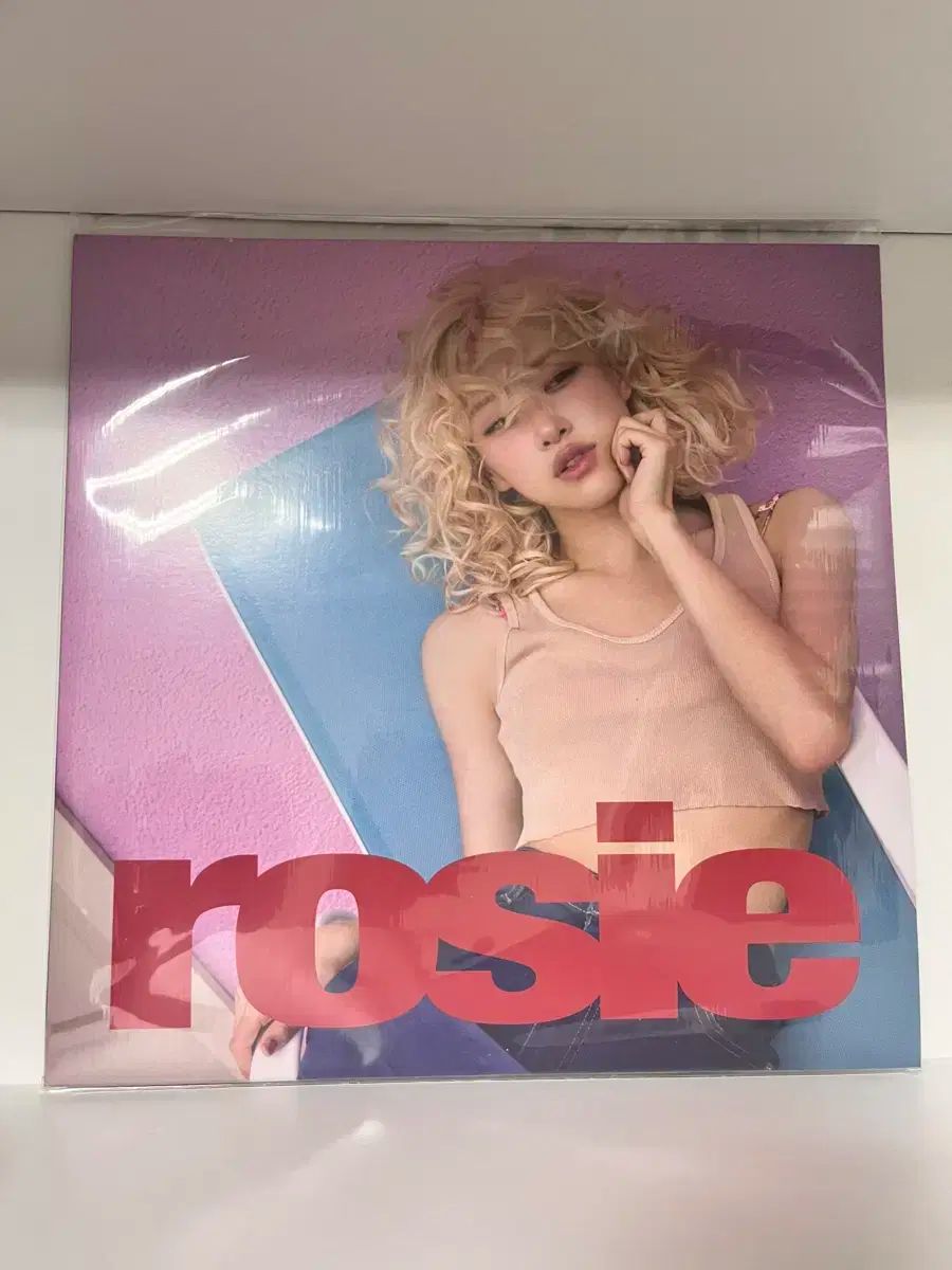 ロゼ(ROSE) lp ヴァイナル ビニールレコード クリアフィルム BLACKPINK