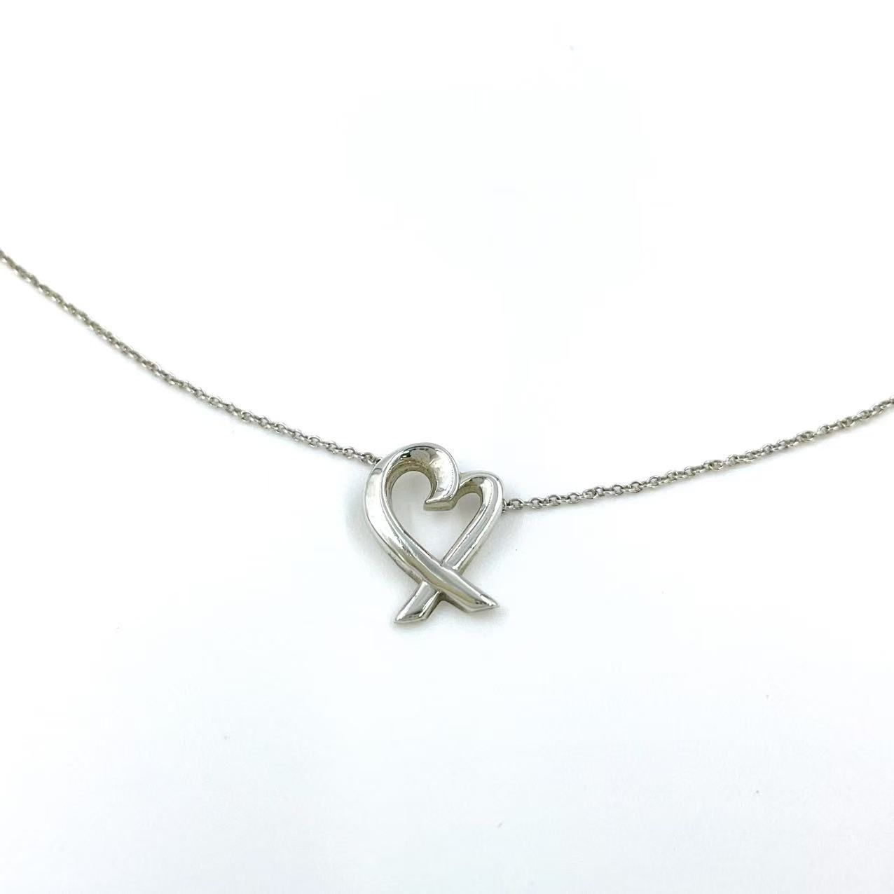 Tiffany & Co. ラビングハート　シルバー　ネックレス TIFFANY&Co. ティファニー ラビング ハート ネックレス シルバー