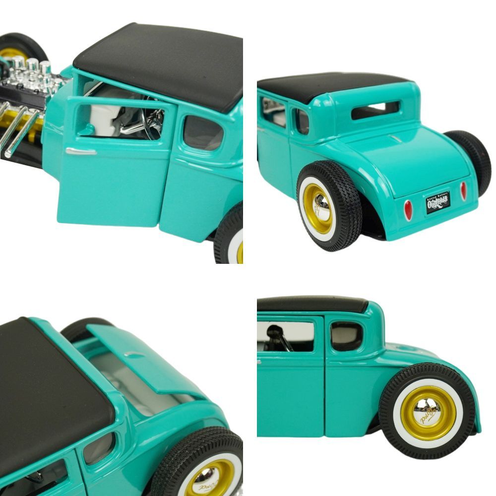 マイスト OUTLOWS 1/24 1929 フォード モデルA - GREEN 1929 Ford Model A Green Matt Black Top Outlaws Series 1/24