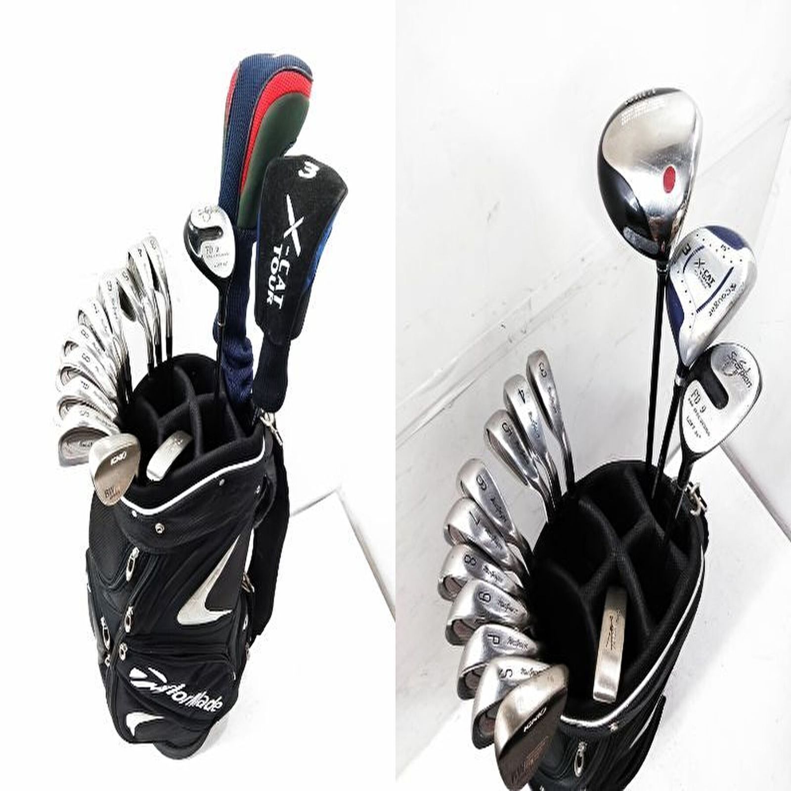 MacGregor マグレガー メンズ ゴルフクラブ 14本フルセット フレックス R キャディバッグ付 初級 入門 おすすめ ゴルフデビューに 可□