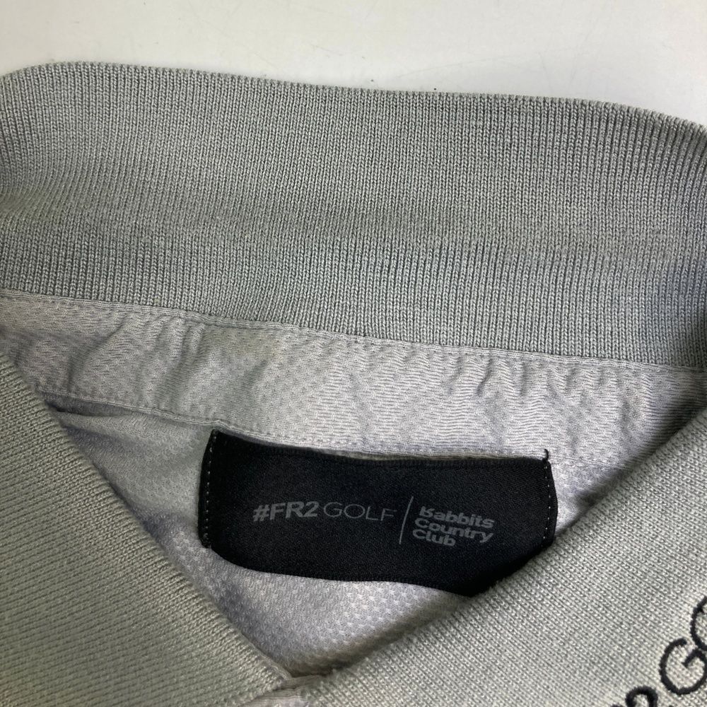 サイズ：XL FR2 GOLF エフアールツーゴルフ 半袖ポロシャツ グレー系  