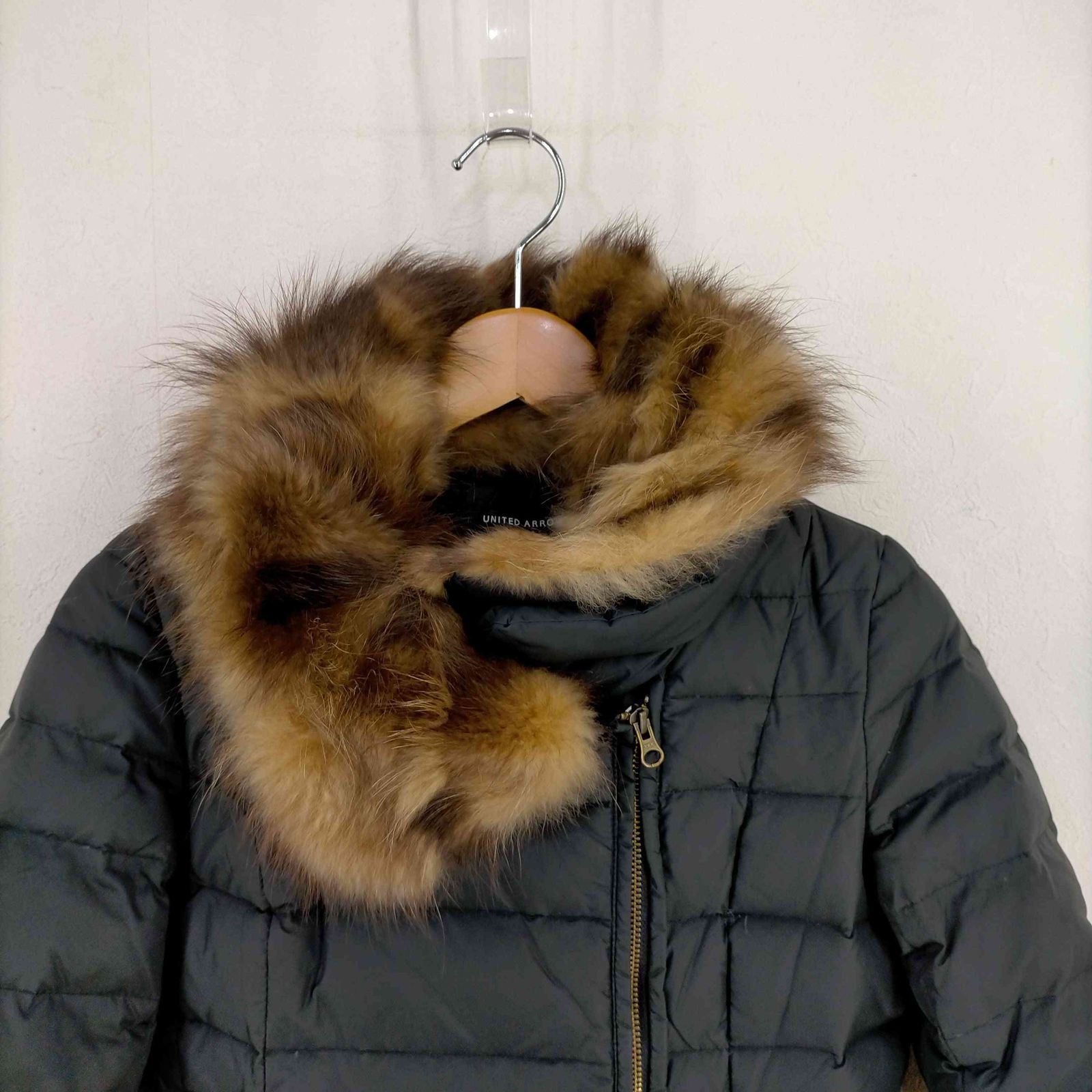 ユナイテッドアローズ UNITED ARROWS タヌキファー ダウンコート