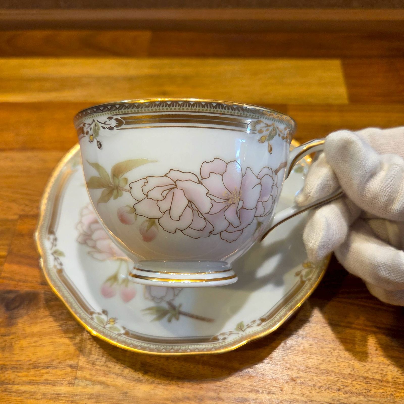 廃盤希少品】Noritake GALACONTESSA ガラコンテッサ 桜 カップ