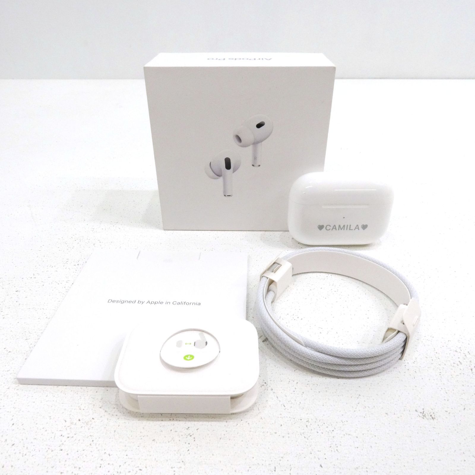 小牧店 検品済 刻印あり AirPods Pro 第2世代 MagSafe充電ケース USB-C 付 I416-2439