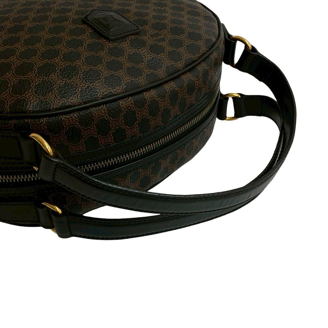 極 美品 CELINE セリーヌ ヴィンテージ マカダム ブラゾン