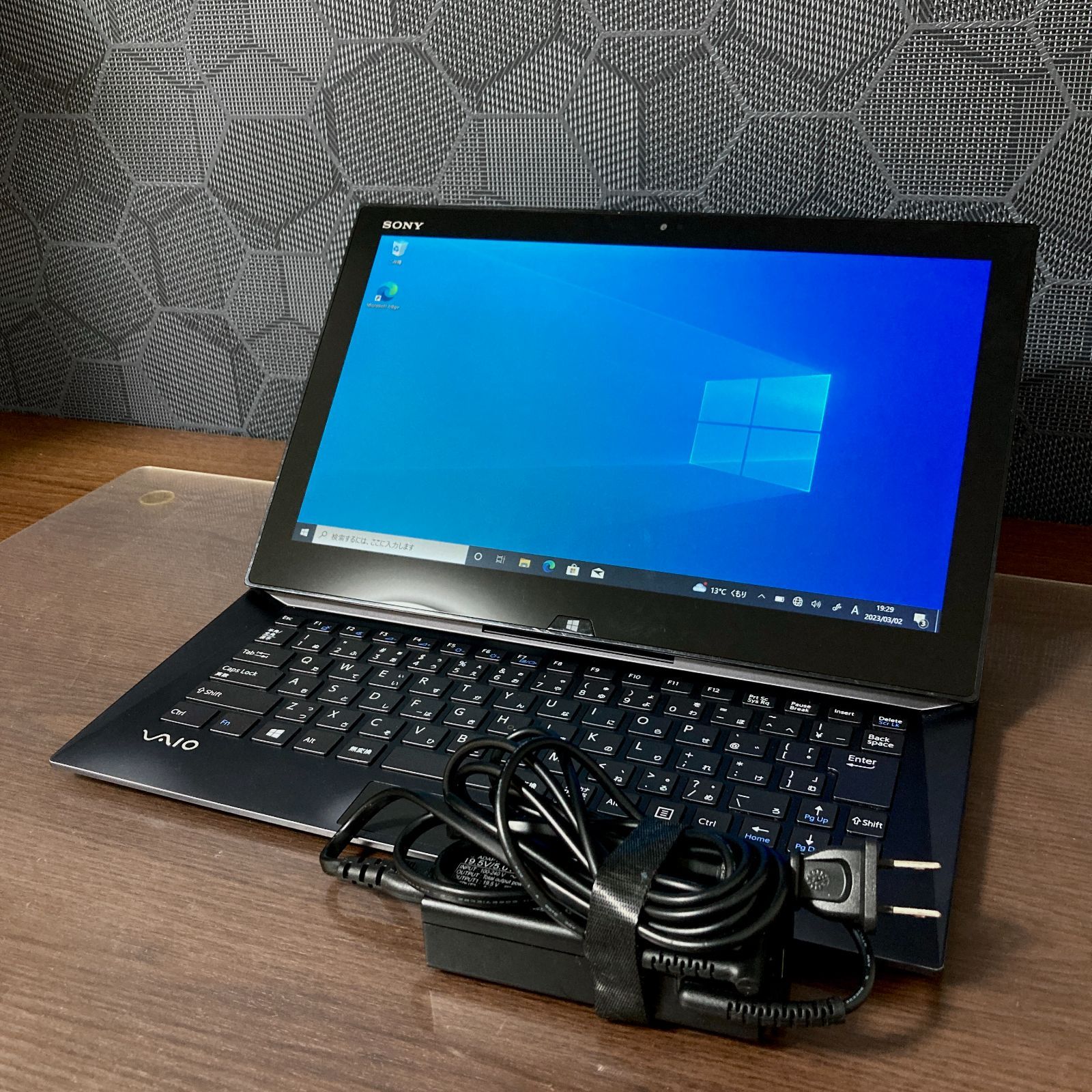 くるりんぱ2in1タブレットPC VAIO Duo13 Office2021 SVD1323SAJ SONY 