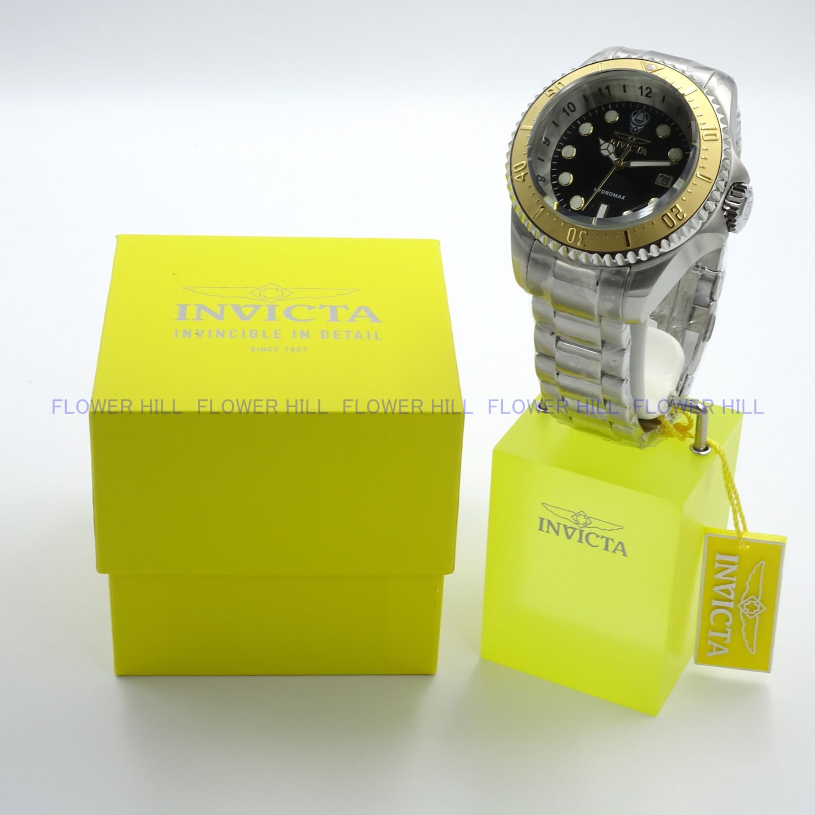 INVICTA インビクタ 腕時計 メンズ HYDROMAX 38016 ブラック・シルバー