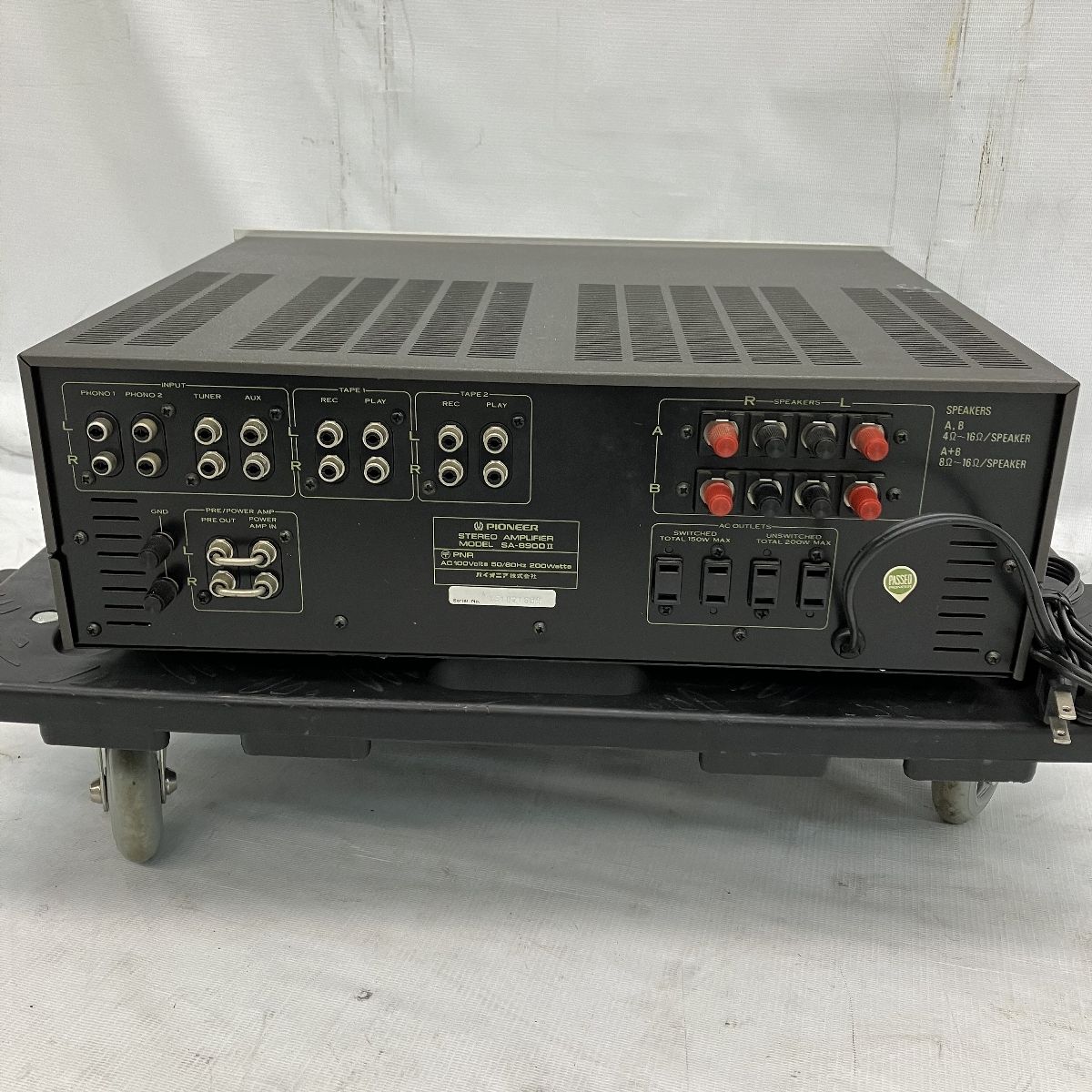 Pioneer SA-8900II ステレオプリメインアンプ パイオニア オーディオ 