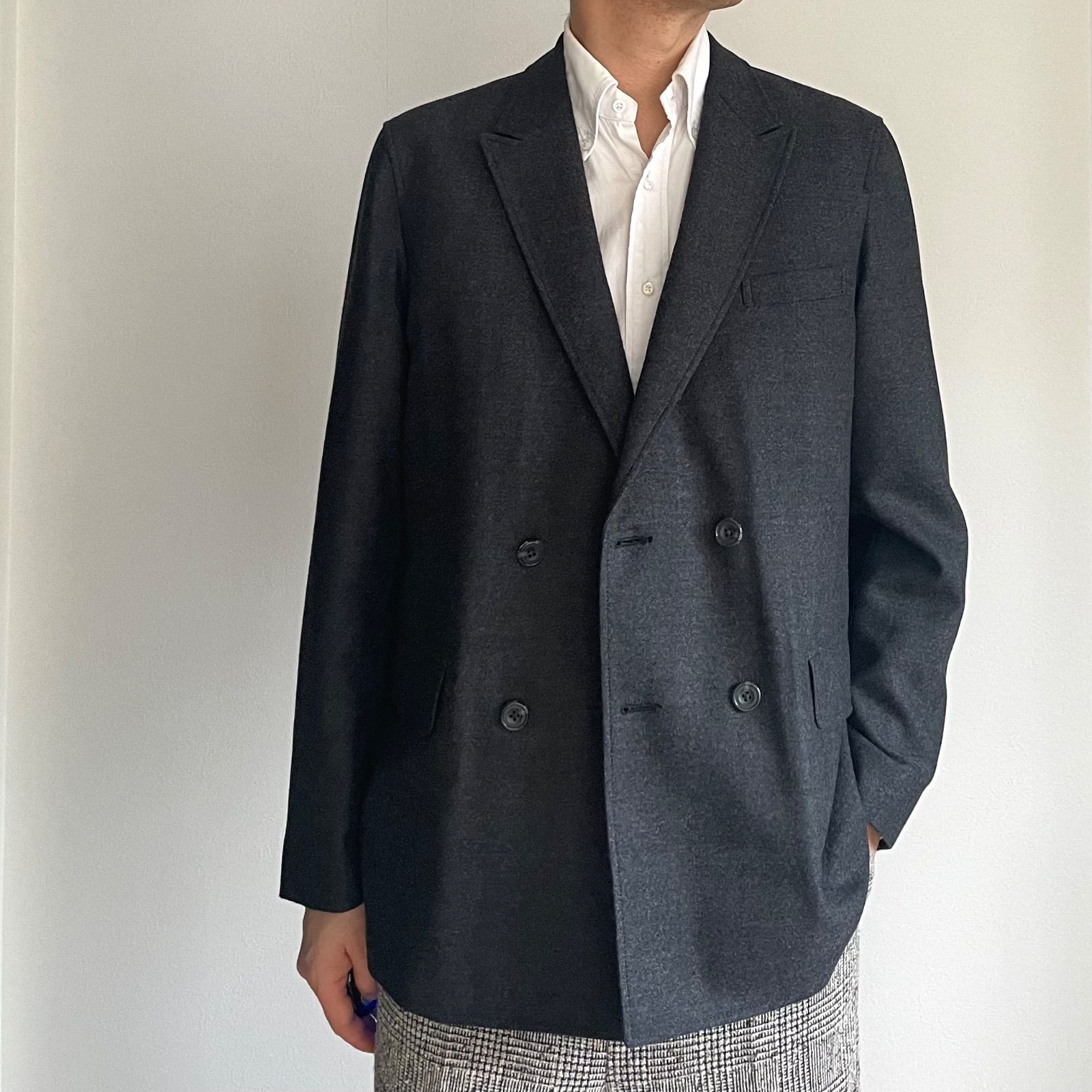 良品】 BEAMS PLUS / ダブルブレステッド ドビージオメトリック 