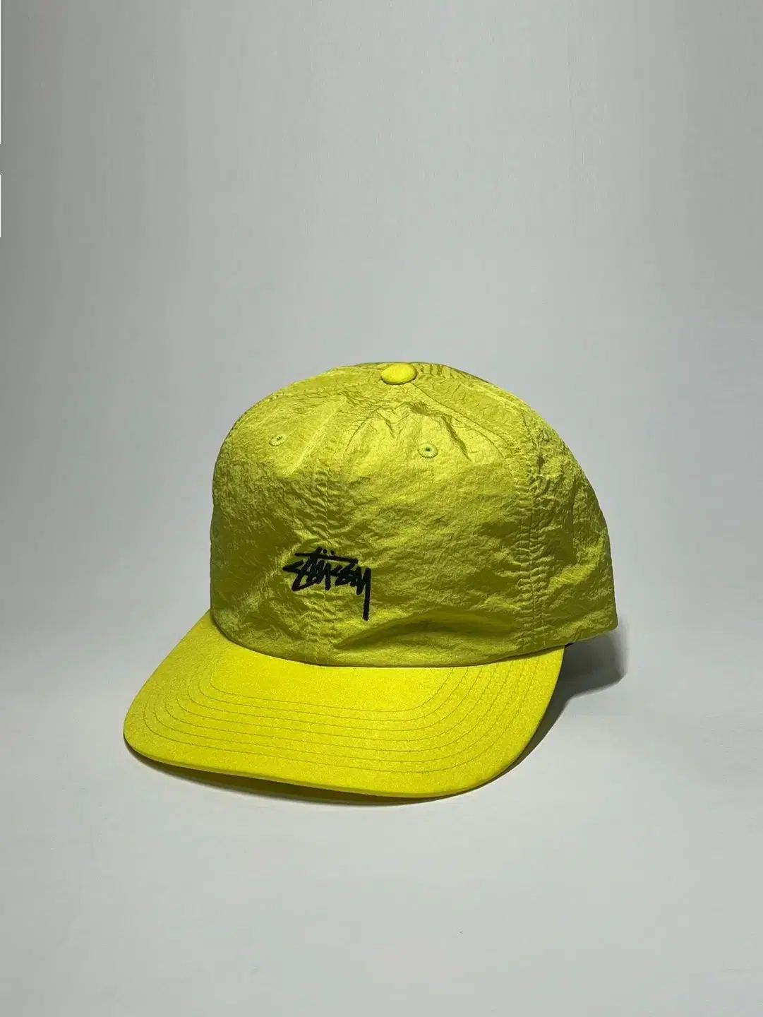 Stussy STUSSY ステューシー ナイロン イエロー 黄色 帽子 ボールキャップ ファッション ストリート
