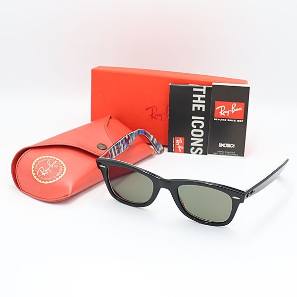 Ray-Ban ブラック サングラス ケース付き Ray-Ban レイバン サングラス