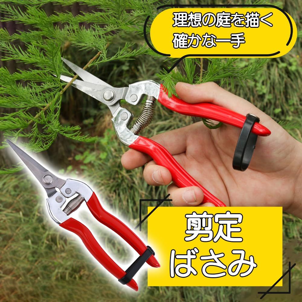 剪定道具セット 本職用】盆栽道具セット 6点｜剪定鋏・芽切鋏・