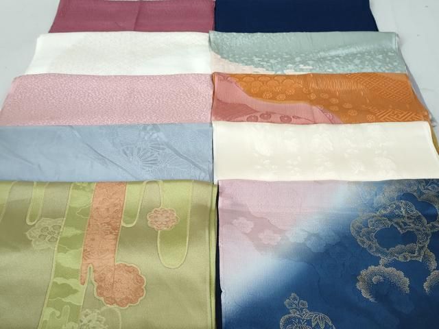 平和屋着物 和装小物 帯揚げ10枚 正絹 DAAV8161by