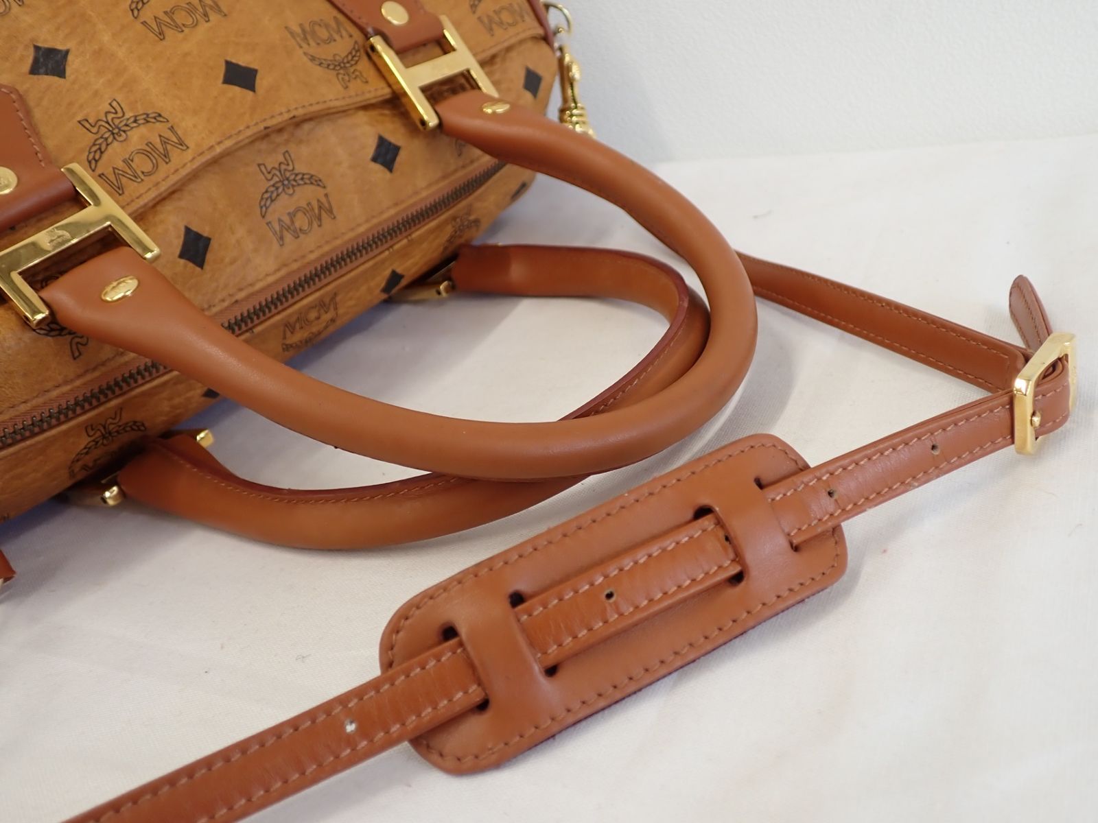 美品 MCM エムシーエム ヴィセトス柄 2WAY ショルダー ミニ