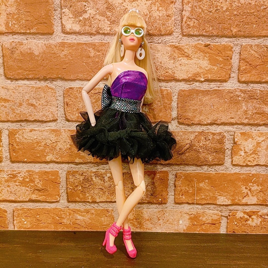 専用出品♡バービー人形♡ポピーパーカー♡センタープレスパンツファーコーデ ポピーパーカー#バービー #ドール好きと繋がりたい #poppyparker