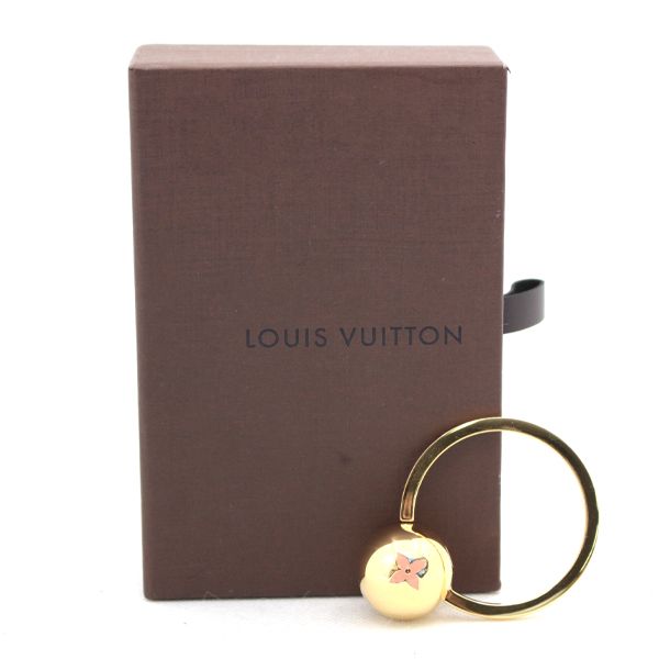 LOUIS VUITTON/ルイヴィトン M61017 LVスフィア キーリング ゴールド