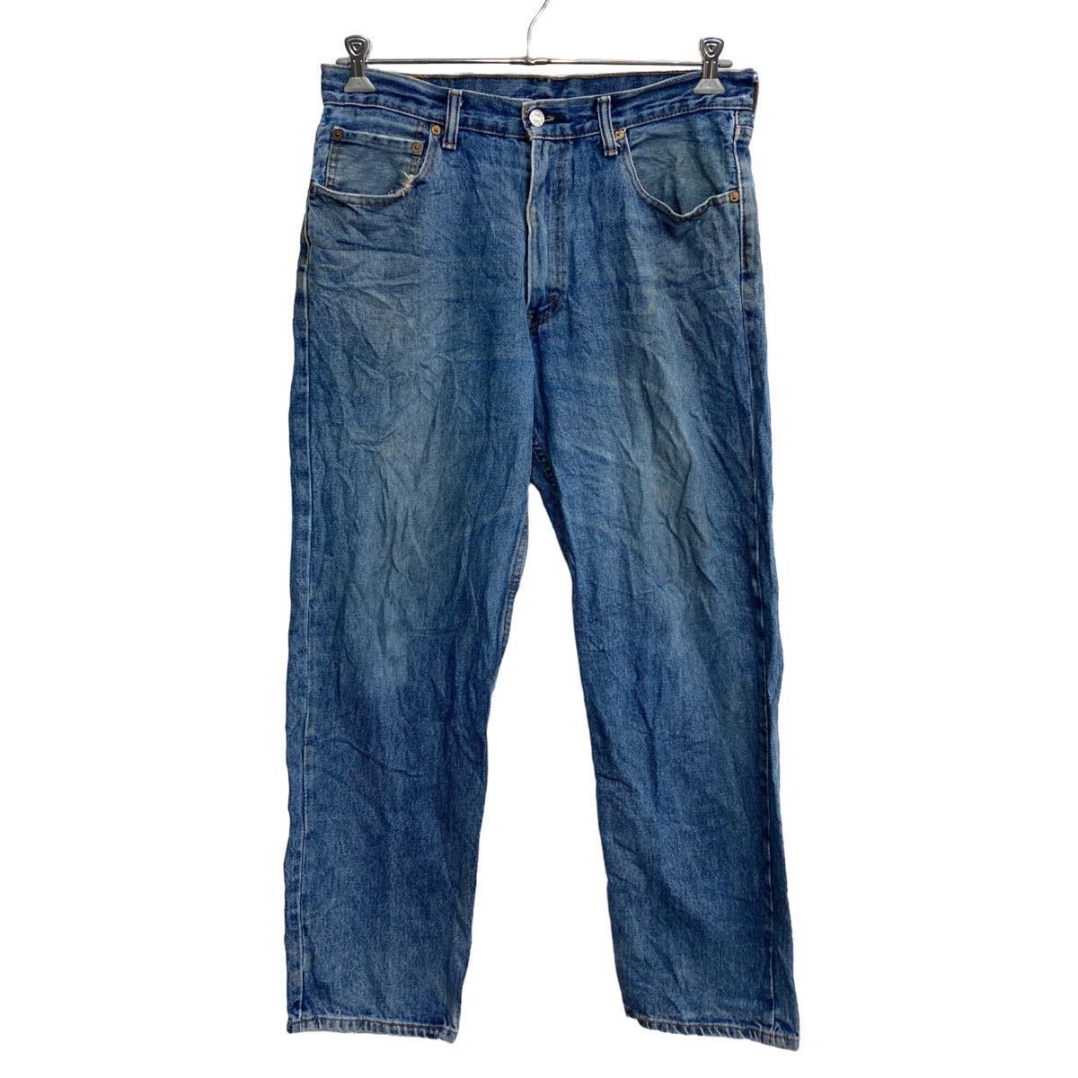 Levi's 550 デニムパンツ W34 リーバイス リラックスフィット ブルー メキシコ製 古着卸 アメリカ仕入 2307-133