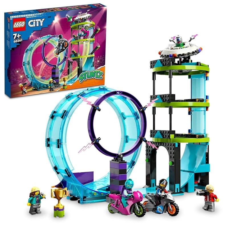 新着商品 レゴ LEGO シティ 究 のスタントチャレンジ 60361 おもちゃ ブロック プレゼント 乗り物 のりもの 男の子 女の子 7歳以上 0