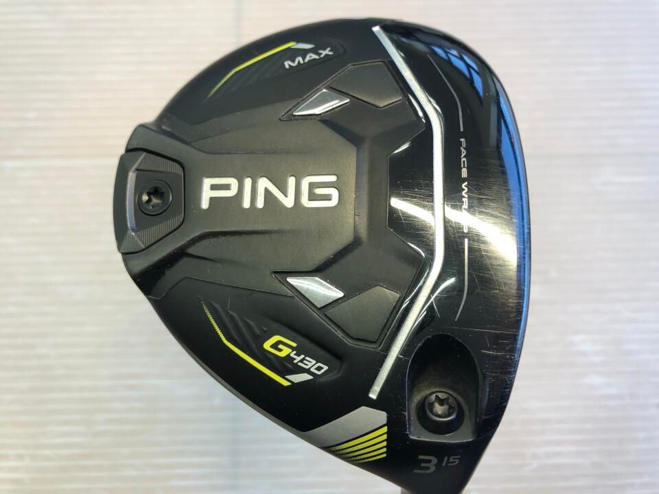 【即納】G430 MAX | 15 | S | TOUR 2.0 CHROME 65 | 中古 | フェアウェイウッド | ピン
