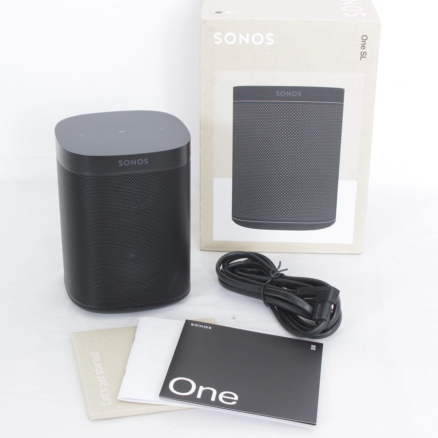 SONOS One ワイヤレススピーカー ブラック SONOS One SL ワイヤレス