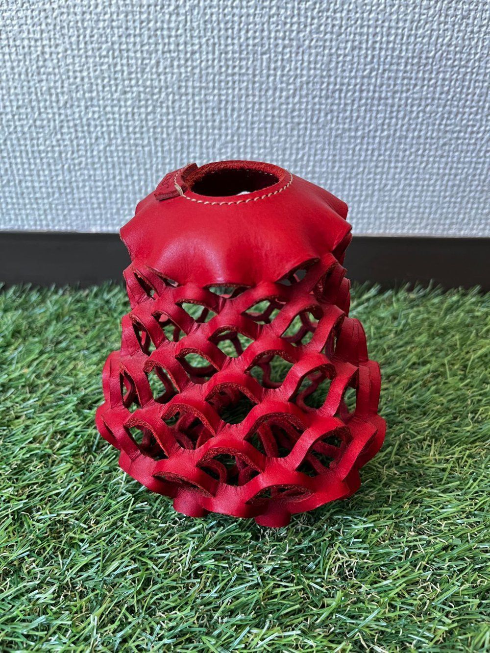 HABITLEATHER ハビットレザー キヌガサシェード レッド