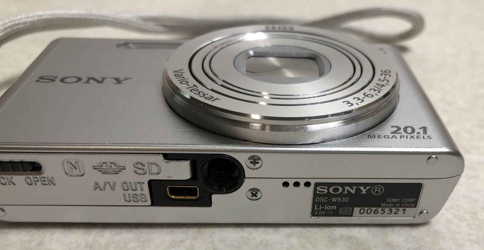 DH1119】SONY Cyber-shot サイバーショット デジタルカメラ DSC-W830