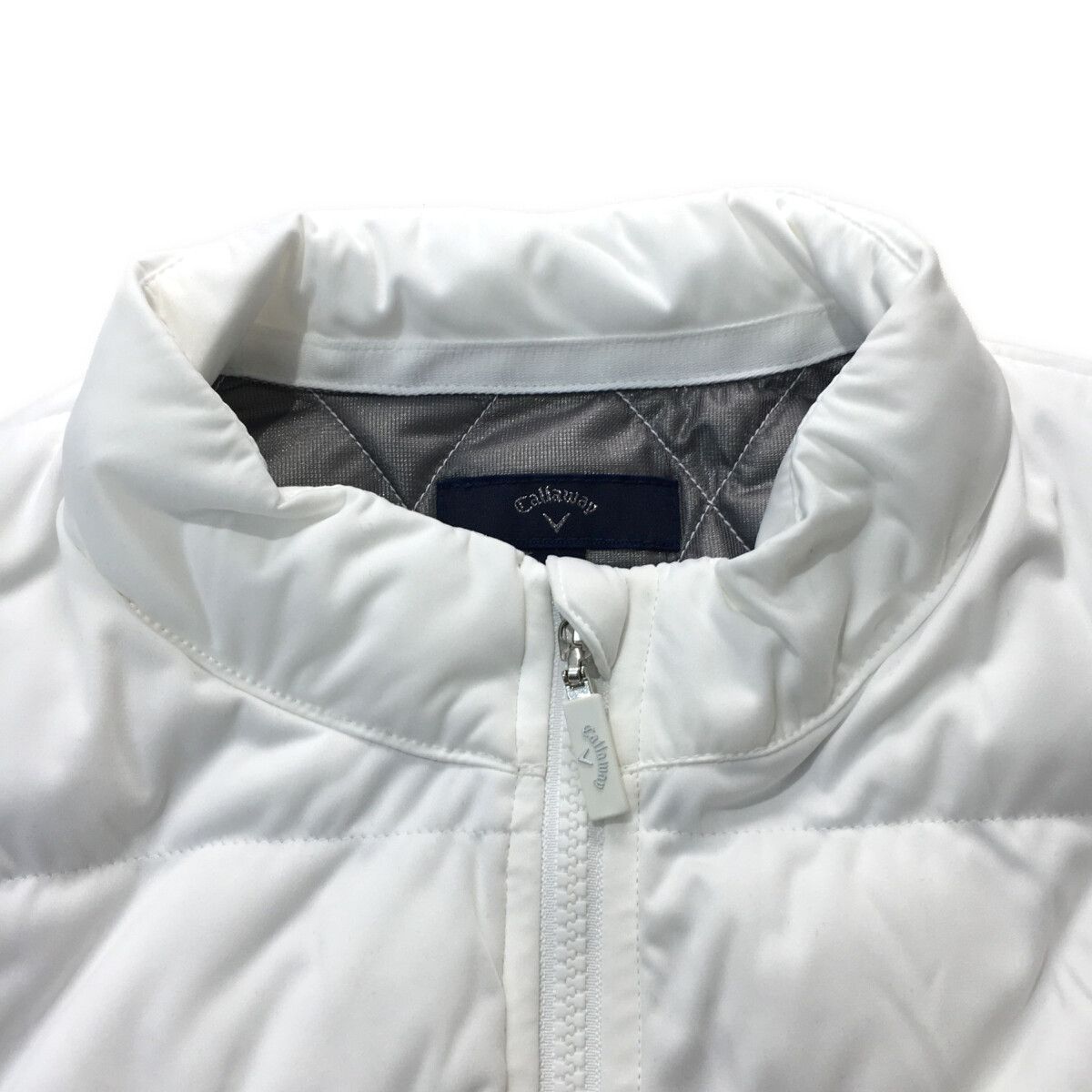 Callaway - coco 中古 キャロウェイ Callaway レディース ベスト LL 白 ホワイト 中綿入り ダブルジップ 中古 レディース キャロウェイ Callaway ベスト LL 白 ホワイト