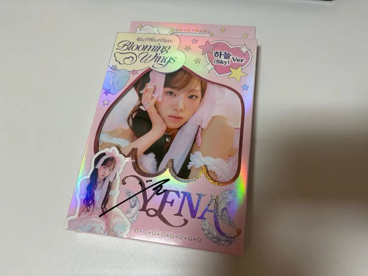 イェナ サイン入りアルバム チェ・イェナ(YENA) Blooming Wings 4 家 サイン入り サイン