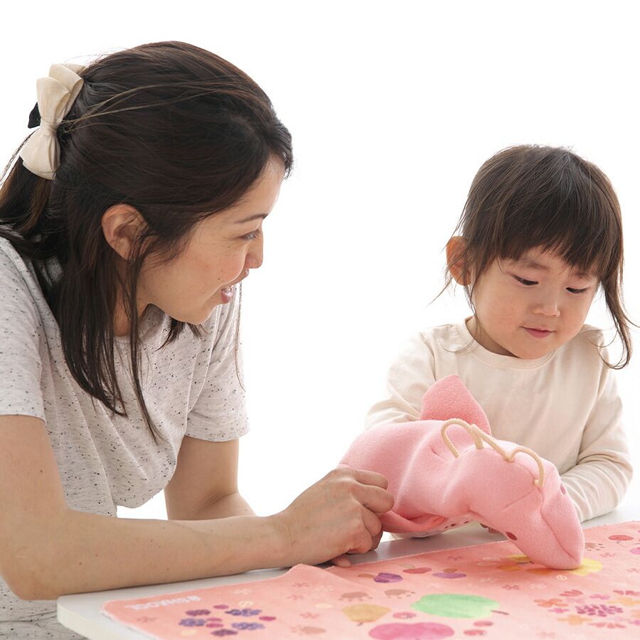 おはなしパペット タオル＆ミニ絵本付き｜赤ちゃんも楽しめるふわふわ手触りのハンドパペットセット