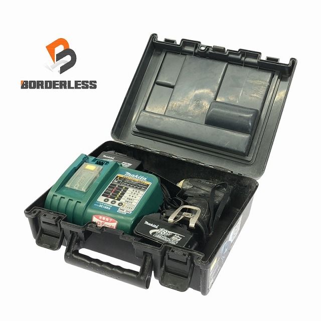 makita マキタ 18V 充電式インパクトドライバー TD145D バッテリ2個 18V3.0Ah 18V4.0Ah 充電器付 コードレス 108208