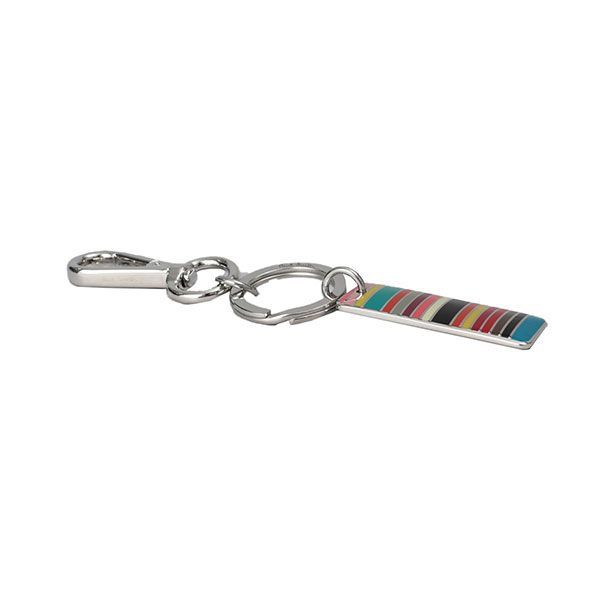 ポールスミス Paul Smith キーリング マルチストライプ マルチカラー ユニセックス 92 MULTI COLOURED M1AKEYR MSTAG f06l