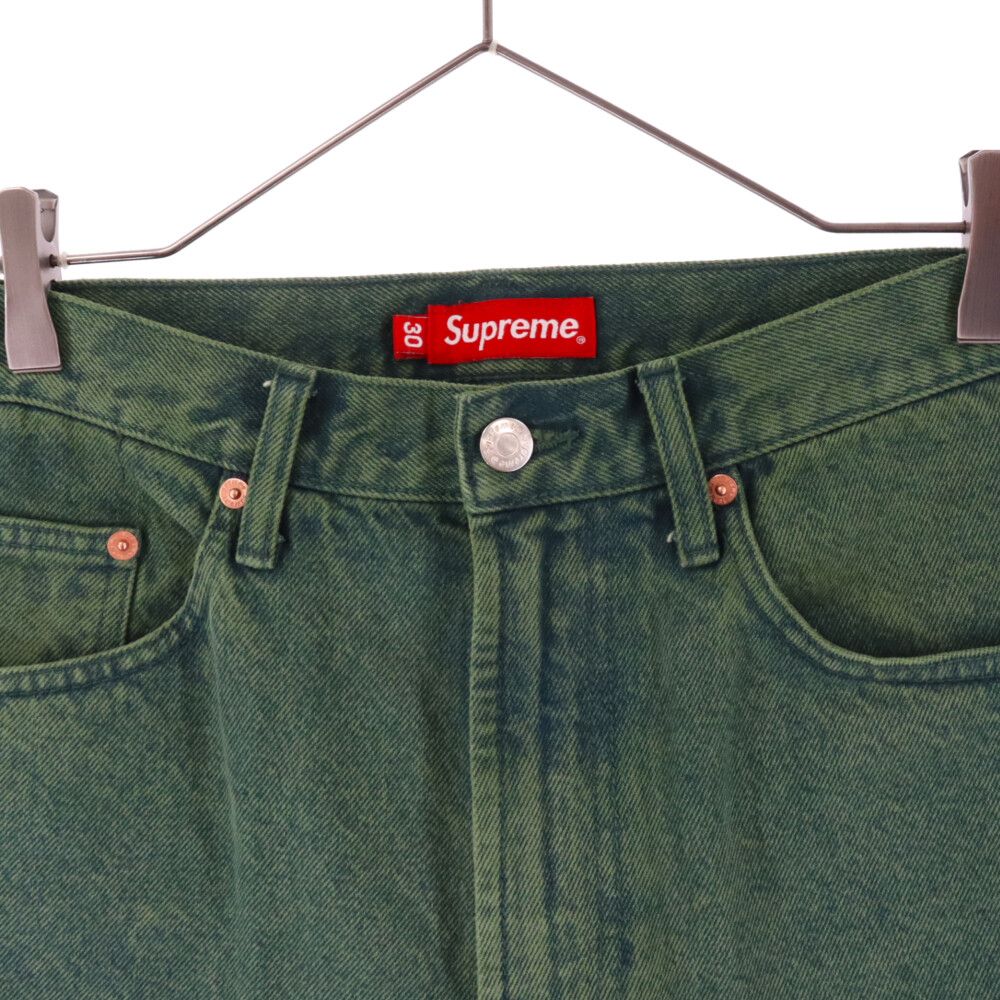 SUPREME 　 22AW Baggy Jean Green　30 Supreme Baggy Jean (FW22) - $168