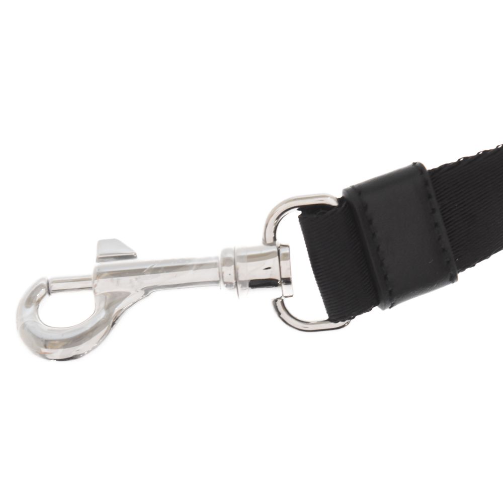 M*様 美品PRADA ブラック ナイロン リード PRADA プラダ 2YG008 BV1 F0002 ナイロン リード ペット用品 犬