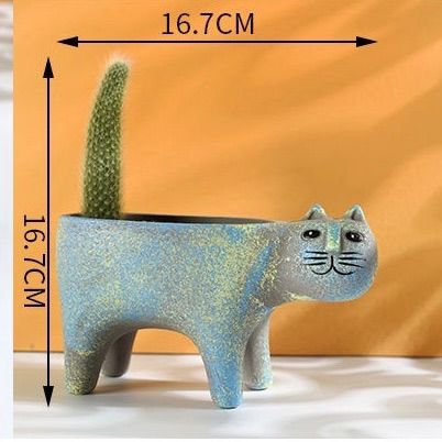 可愛い猫型花瓶 Amazon.co.jp: 水玉猫型花瓶 - ドットパターン樹脂猫花瓶 樹脂