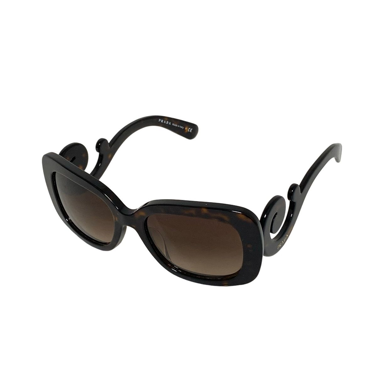 PRADA プラダ サングラス SPR270-A ダークブラウン×ベージュ