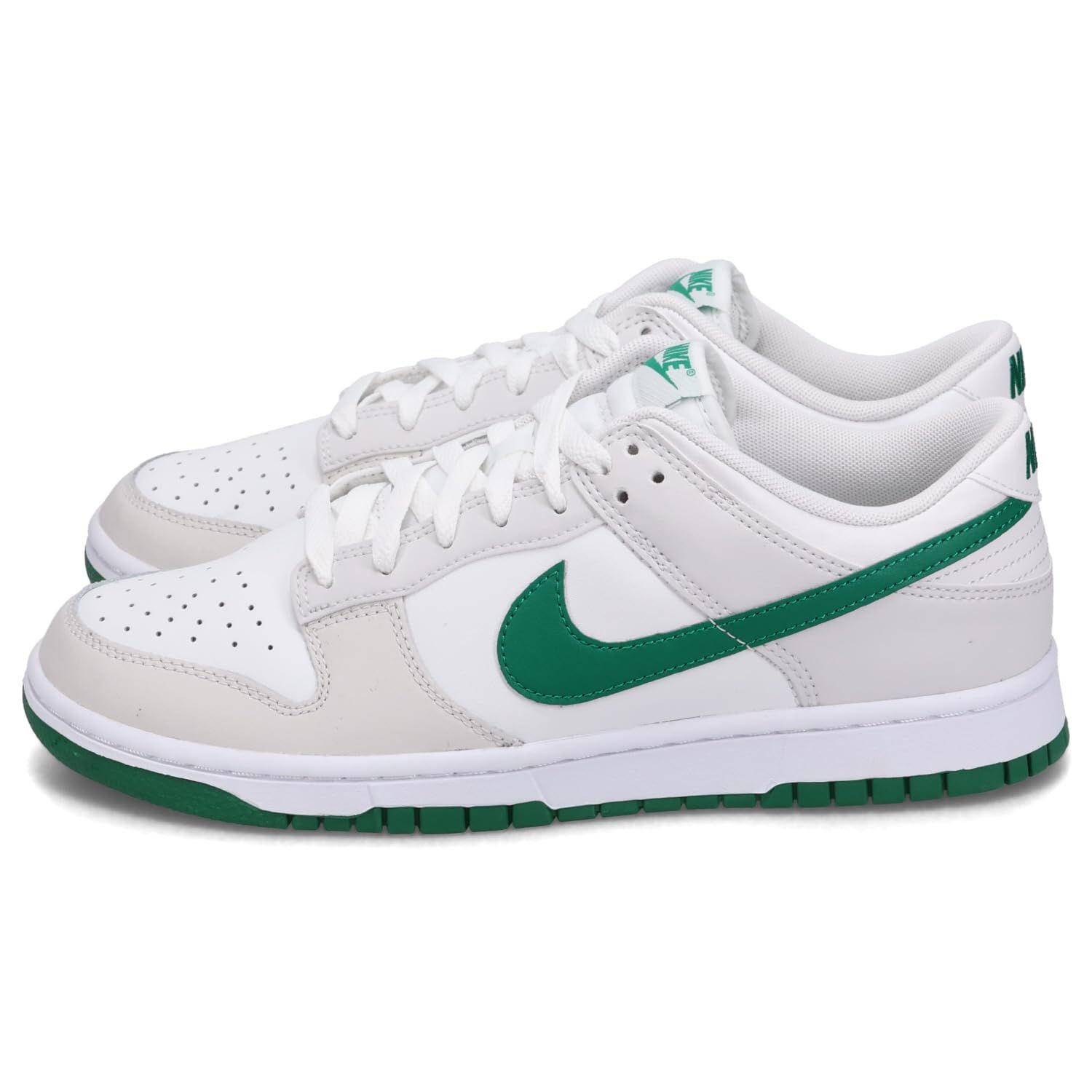 [ナイキ] スニーカー ダンク ロー レトロ DUNK LOW RETRO メンズ DV0831-107 ホワイト 白 27.5 cm [並行輸入品] [グリーン] [27.5 cm]
