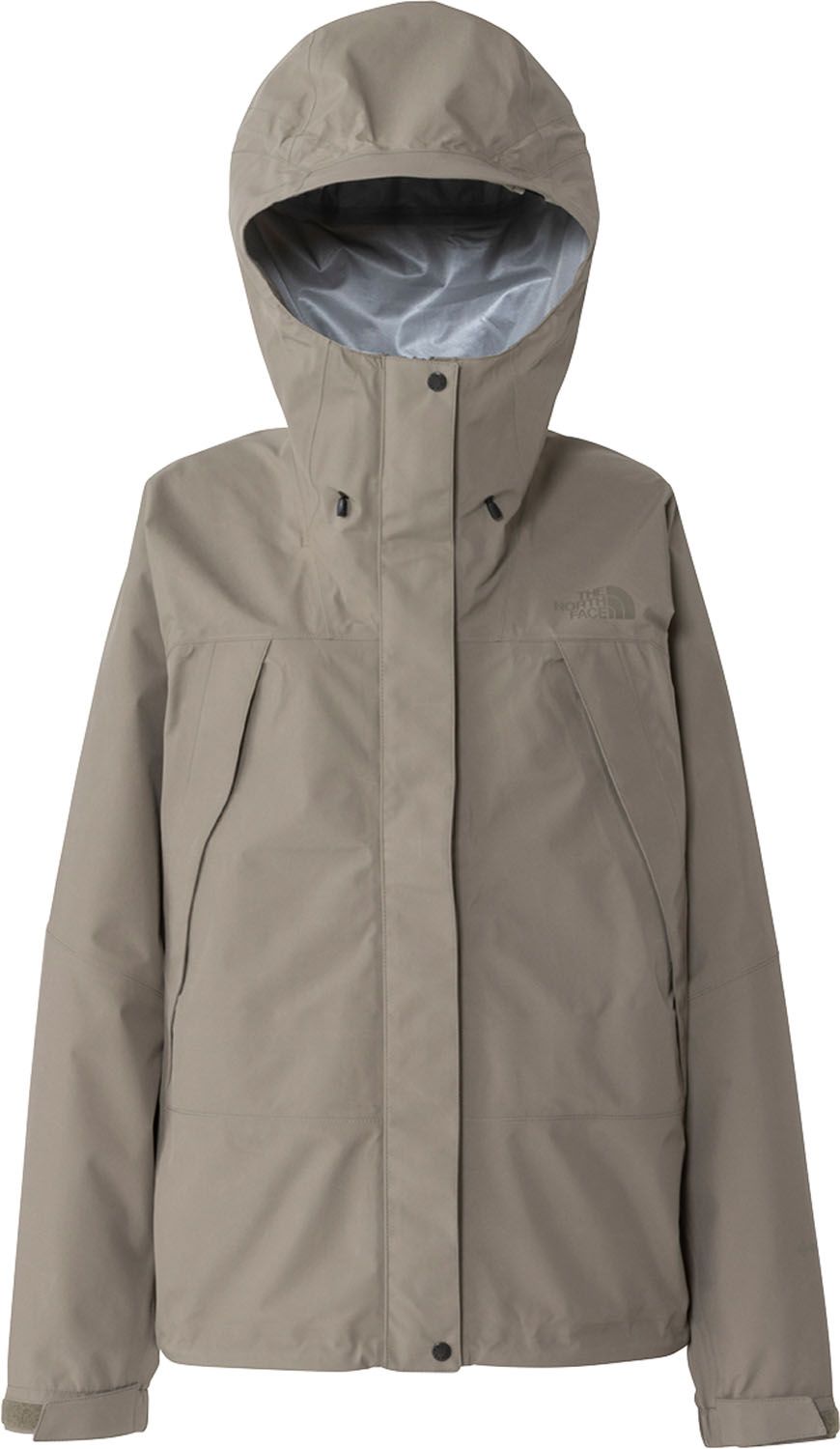 ザ ノース フェイス THE NORTH FACE アウトドア マウンテンラウンダージャケット レディース トップス アウター フーディ キャンプ ハイキング 登山 軽量 防水透湿 耐久 コンパクト 持ち運びやすい ゆったり NPW12 MR マッシュルーム