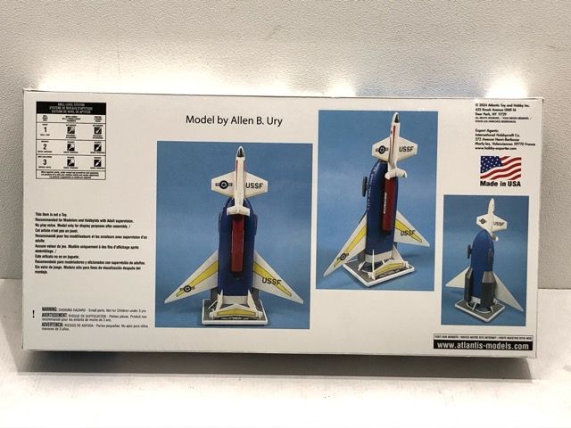 アトランティス 1/193 ウィリー・レイのオービター・ロケット 新品 【G1223-007】116 アトランティス 1/193 ウィリー・レイのオービター・ロケット