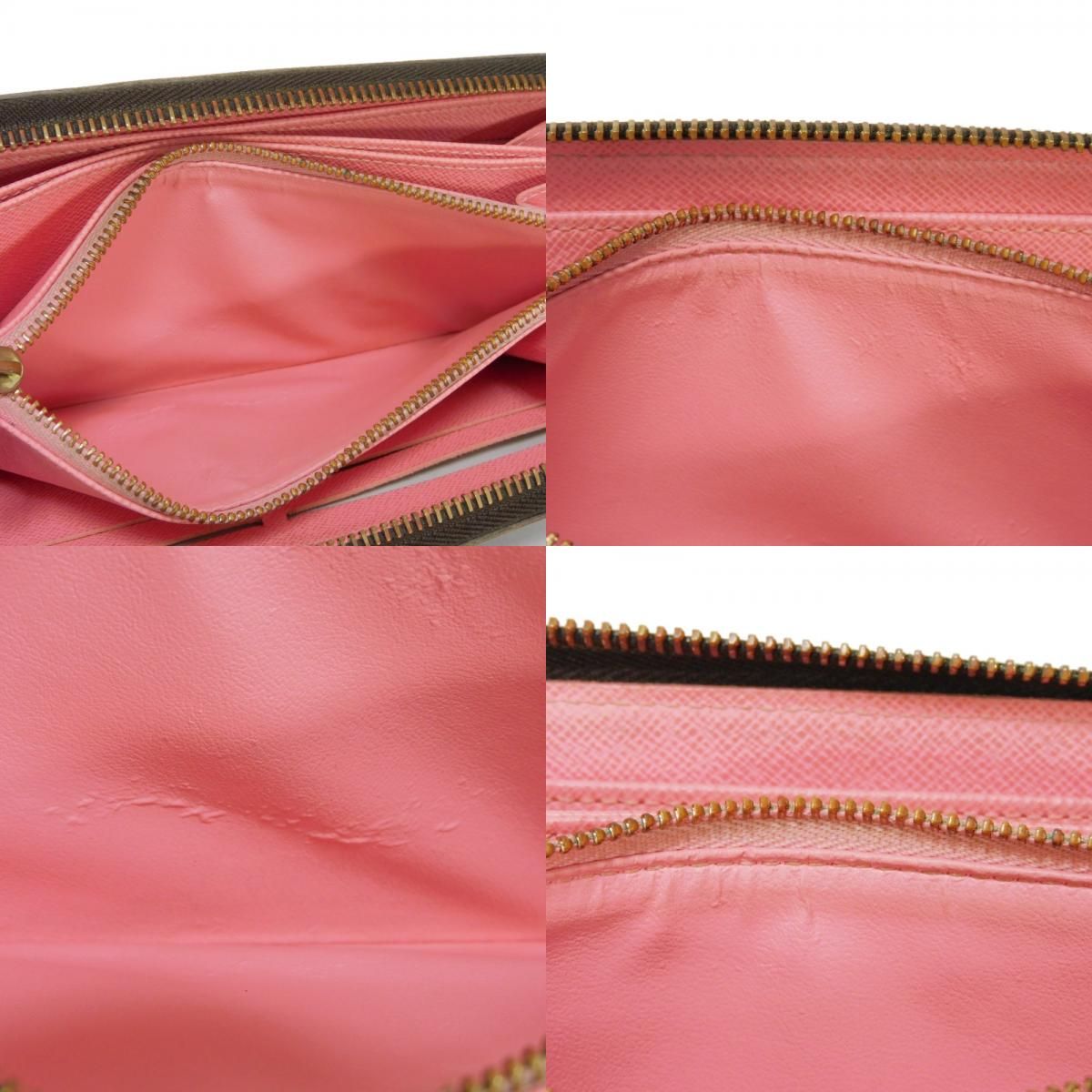 ✨️未使用保管品✨️ LOUISVUITTON マネークリップ ピンク レザー ロゴ ルイヴィトンオンザゴー PM LV バイザプール 14145 ピンク/白