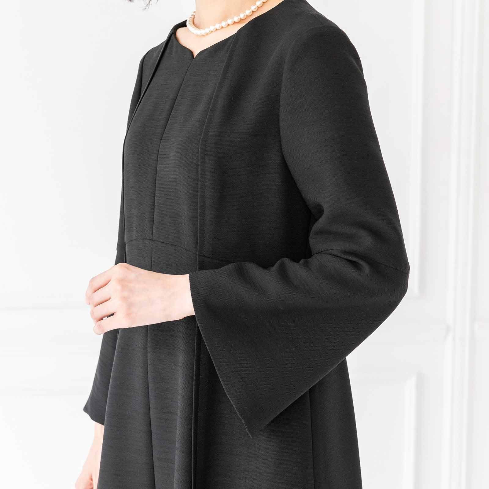 東京ソワール 喪服 レディース ブラックフォーマル ワンピース 3601102 11号