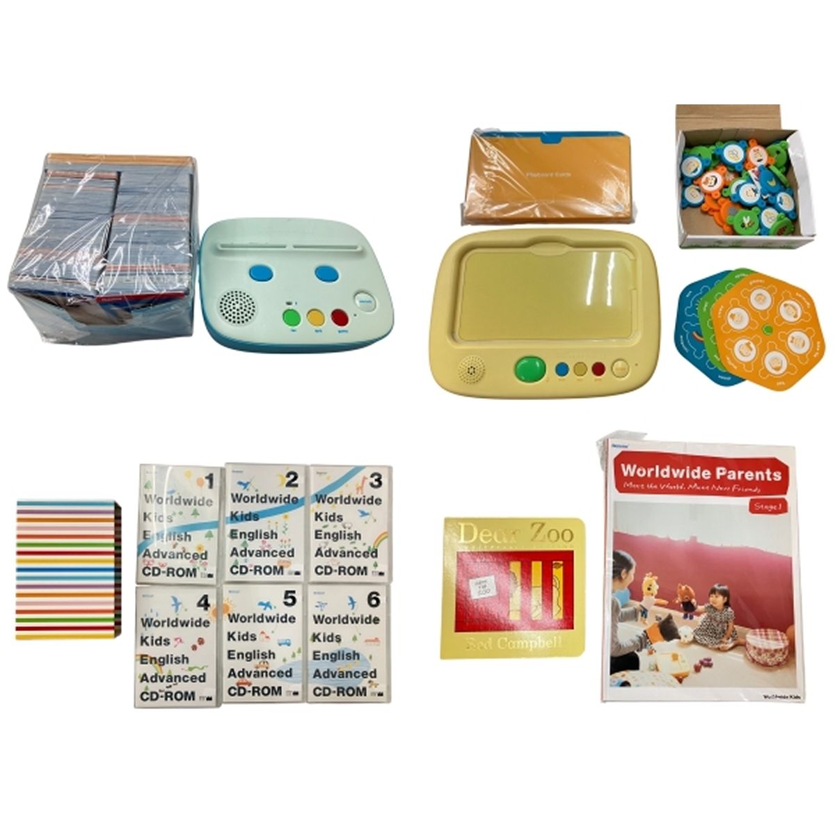 Benesse Worldwide Kids English DVD 36枚 World wide kids DVD