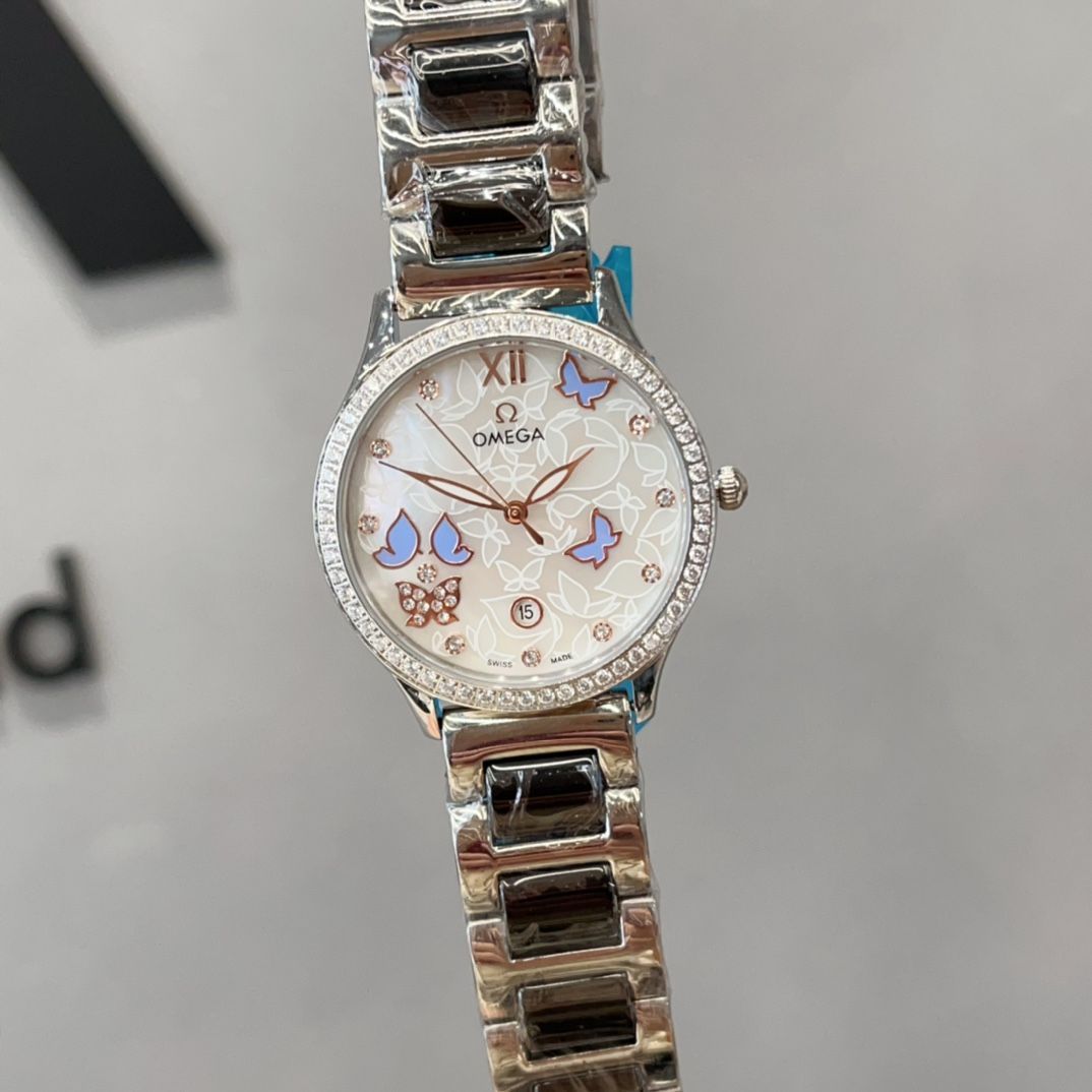 ご 大 です OMEGA です 幻想的でロマンチックな女性用腕時計です 自動巻き｜ ｜ --WTO輸入2