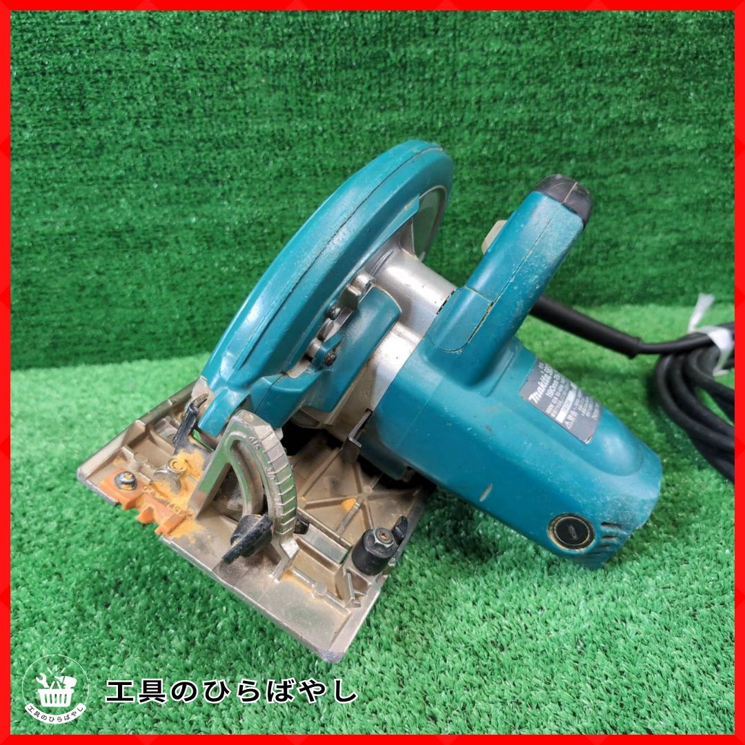 中古　makita マキタ 190mm丸ノコ 5837BA 中古・即納・送料無料・チップソー付】マキタ 190mmマルノコ