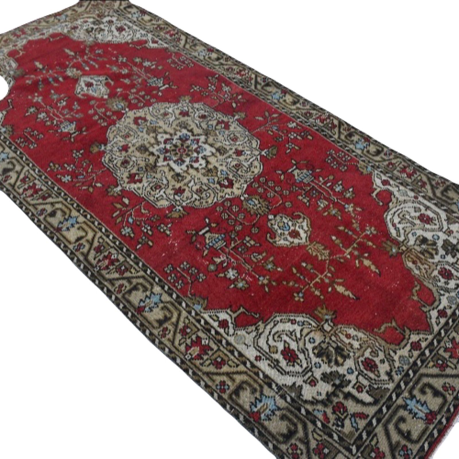 メダリオン トルコヴィンテージラグ