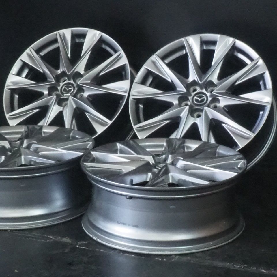 マツダ CX-8 純正アルミホイール 【 19×7J +45 114.3 5H 4本