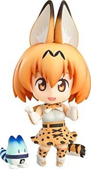 【】【非常に良い】ねんどろいど けものフレンズ サーバル ノンスケール ABS&PVC製 塗装済み可動フィギュア